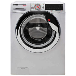Hoover WDXT4106A2 Dynamic Next Luxury Freestanding Washer Dryer, 10kg Wash/6kg Dry Load, A Energy Rating, 1400rpm Spin, White